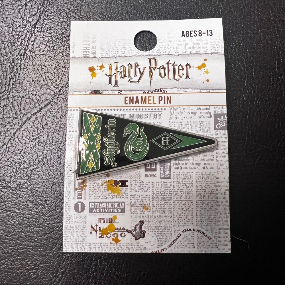 Harry Potter Slytherin Enamel Pin Loungefly Ages 8-13
